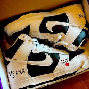 Nike supreme dunks - by any means